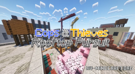  Cops & Thieves : Rooftop Pursuit  Minecraft