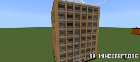  Automotive Museum - City Skyscraper  Minecraft