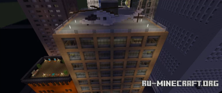  Automotive Museum - City Skyscraper  Minecraft