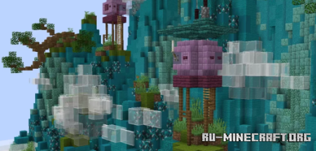Скачать Summit Alien Village для Minecraft