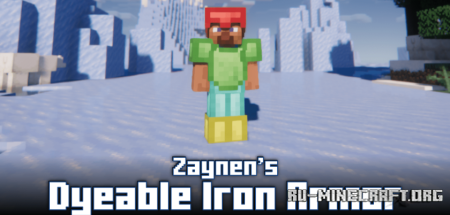  Zaynens Dyeable Iron Armor  Minecraft 1.20.1