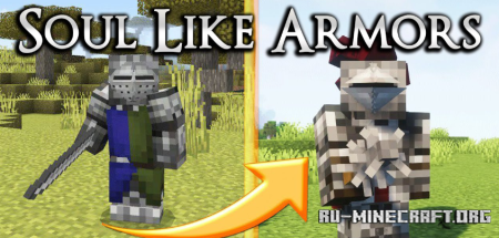  Soul Like Armors Reworked  Minecraft 1.20.1
