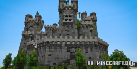 Скачать Fort Awesome: A Battle-Worn Castle для Minecraft
