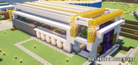 Скачать Quartz Aquarium Hall для Minecraft