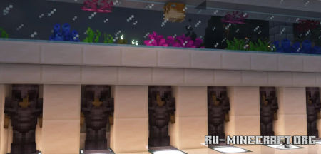 Скачать Quartz Aquarium Hall для Minecraft