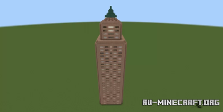  Copper Skyscraper  Minecraft