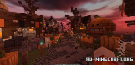  Halloween Spawn Town  Minecraft