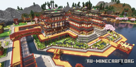  Oriental Town Centre  Minecraft