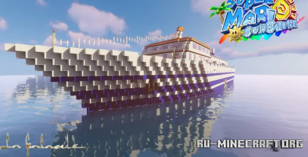  Isle Delfino Cruise Ship  Minecraft