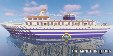  Isle Delfino Cruise Ship  Minecraft