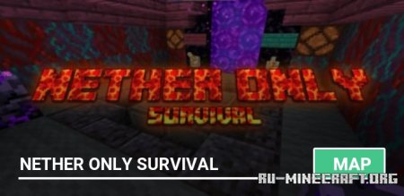  Nether Only Survival  Minecraft PE