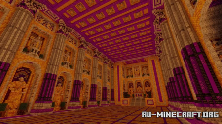  Purple Roman Temple  Minecraft