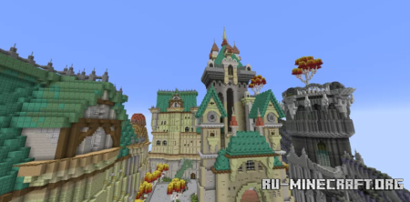  Castle of crimson fall  Minecraft