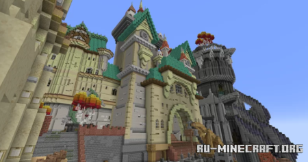 Скачать Castle of crimson fall для Minecraft