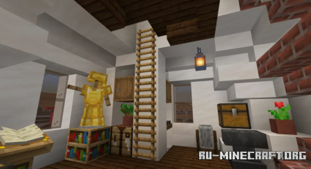 Скачать Mushroom House in Large Mushroom Biome для Minecraft