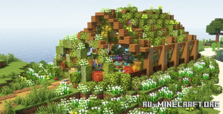 Скачать Fantasy Garden by Paimon2023 для Minecraft