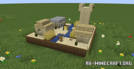 Скачать Mini Village by MiNeBr0ss для Minecraft
