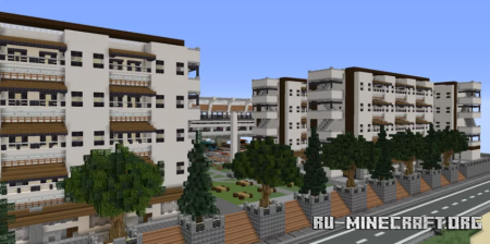  Apartment Complex  Minecraft