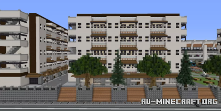  Apartment Complex  Minecraft