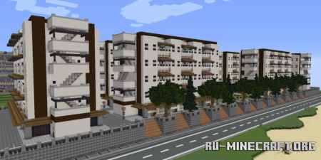  Apartment Complex  Minecraft