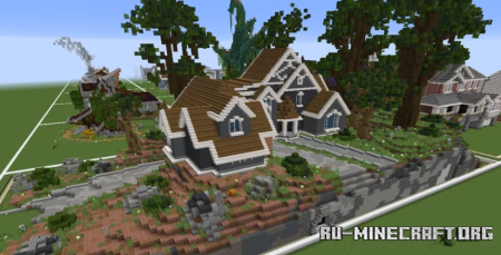  Map 50 House buldings  Minecraft