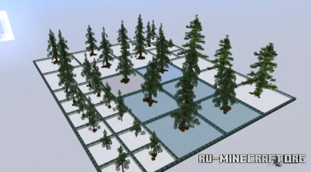  33 Firs Spruces Trees Bundle  Minecraft