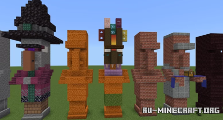  Grayson's Villager Statue Repository  Minecraft