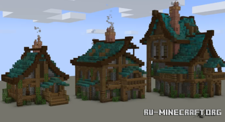  Medieval Houses Pack by Boulevardier  Minecraft