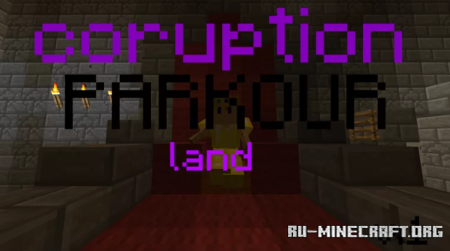  corupted PARKOUR land  Minecraft