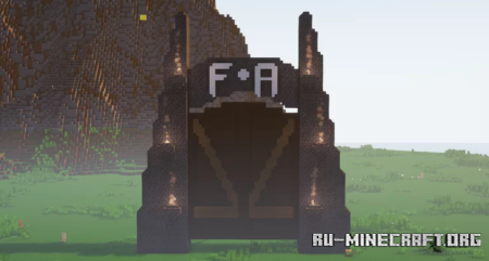 Скачать F&A Gate Jurassic Park Styled для Minecraft