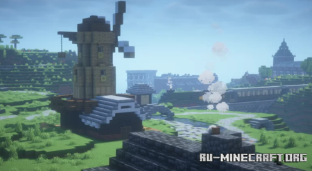 English Windmill  Minecraft