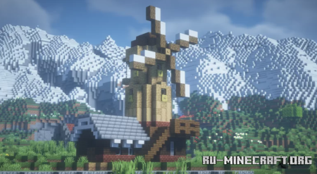  English Windmill  Minecraft