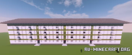  Apartment House Block  Minecraft