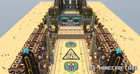  Egyptian Style Statues  Minecraft