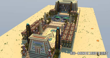  Egyptian Style Statues  Minecraft