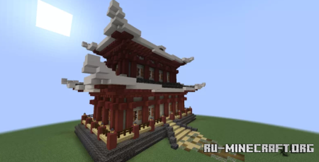  Asian house prototype 6  Minecraft