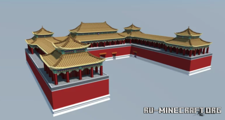  Meridian Gate, Forbidden City  Minecraft