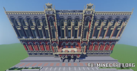  NBU Build (National Bank)  Minecraft