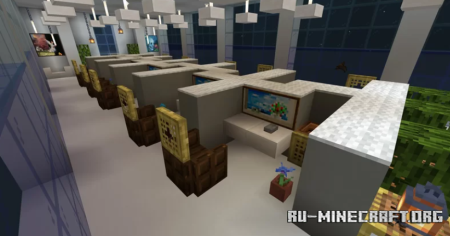  Art Gallery - Bedrock Cityscape - Vanilla Modern  Minecraft