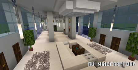  Art Gallery - Bedrock Cityscape - Vanilla Modern  Minecraft