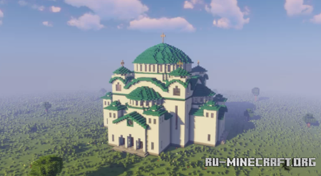  Church of Saint Sava, Belgrade  Minecraft