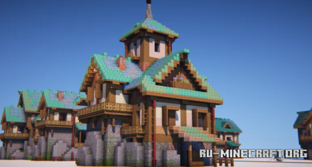Скачать 750 Medieval House Pack для Minecraft