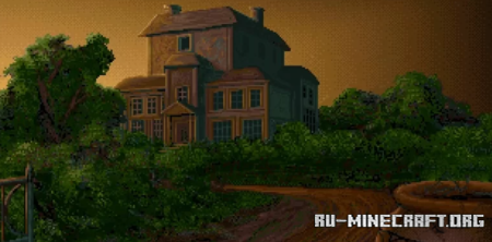  Derceto Manor (Alone in the Dark, 1992)  Minecraft