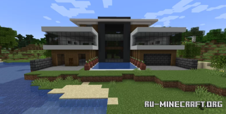  Wooden Mansion Map  Minecraft