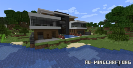  Wooden Mansion Map  Minecraft