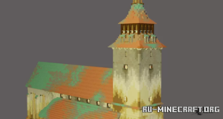  Feldioara Fortified Church  Minecraft