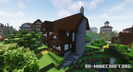  The Royal Village Tudor House  Minecraft