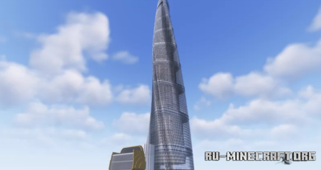  Shanghai Tower  Minecraft