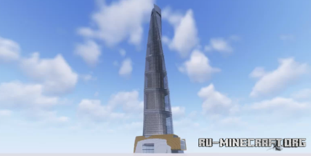  Shanghai Tower  Minecraft
