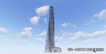  Shanghai Tower  Minecraft